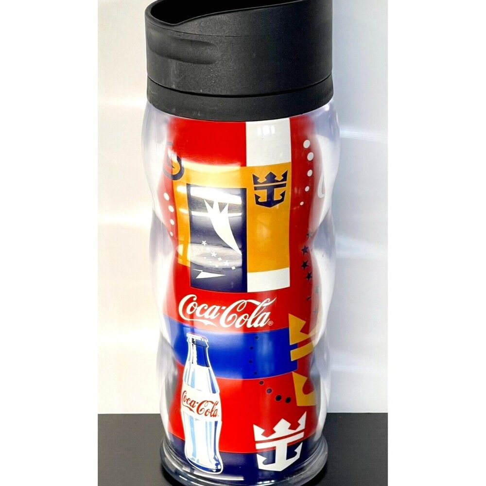 Royal Caribbean Cruise Ship Coca Cola Travel Mug Tumbler Cup